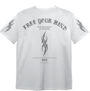 Remera Ocn H Gothic Blanco 702O2