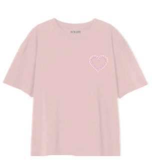 Remera Ocn Kids Boxy Tee Perla 7F1W6