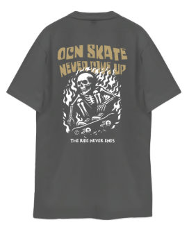 Remera Ocn Kids Original Gris 7F9R4
