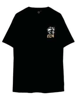 Remera Ocn Kids Original Negro 701R4