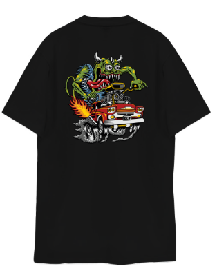Remera Ocn Kids Negro701S3