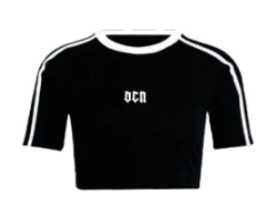 Remera Ocn M Sporty Negro 701W0