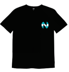 Remera Ocn Kids Tributo Negro 701R3
