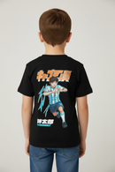 Remera Ocn Kids Tributo Negro 701R3