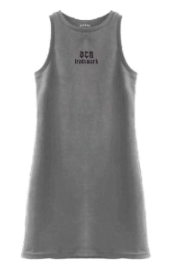 Vestido Ocn M Jane Gris 7F2O6