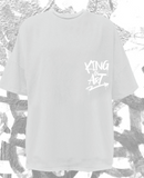 Remera King Of Art H Houston Blanco 7029L