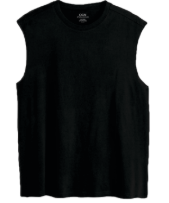 Musculosa Ocn Kids Mullet Negro 701