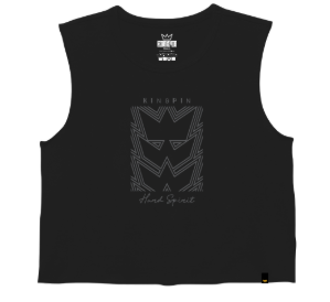 Musculosa Kingpin Wide Negro 7018O