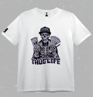 Remera Dos Padres Kids Over Blanco