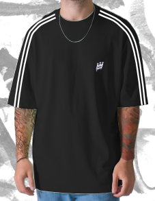 Remera King Of Art H Hobbs Negro 7011M