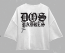 Remera Dos Padres Boxy Blanco