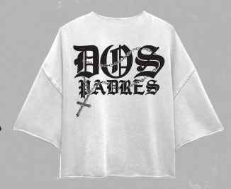 Remera Dos Padres Boxy Blanco