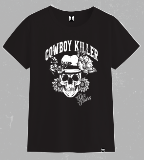 Remera Dos Padres Regular Negro