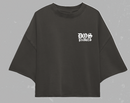 Remera Dos Padres Boxy Negro
