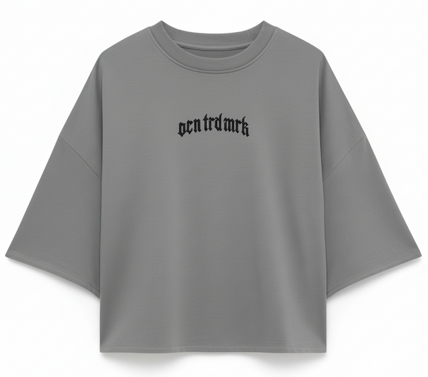 Remera Ocn Bludrred Wash Gris