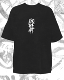 Remera King  Of Art Cracked Wash Negro