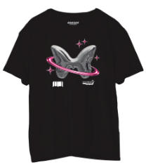 Remera Ocn Kids Mg Negro