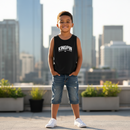 Musculosa Kingpin Kids Ollie Negro
