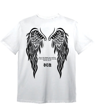 Remera Hombre Ocn Gothic Blanco A3