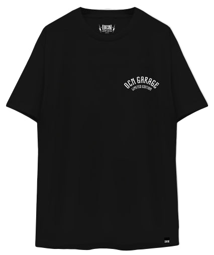 Remera Hombre Ocn Garage Negro A8