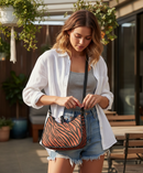 Cartera Rip Curl Sun Tribe Marron