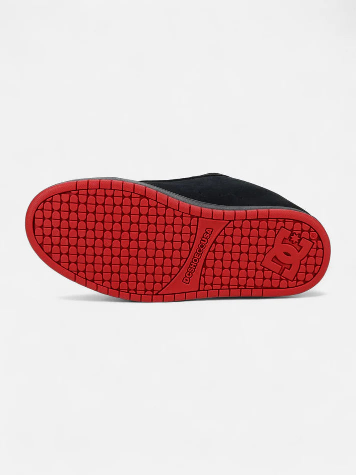 Zapatillas DC Court Graffik Gris Rojo
