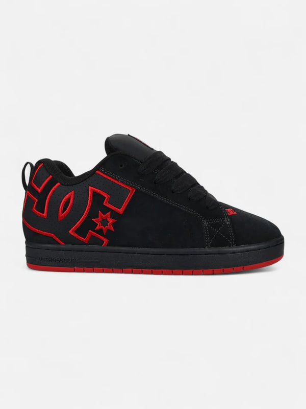 Zapatillas DC Court Graffik Gris Rojo