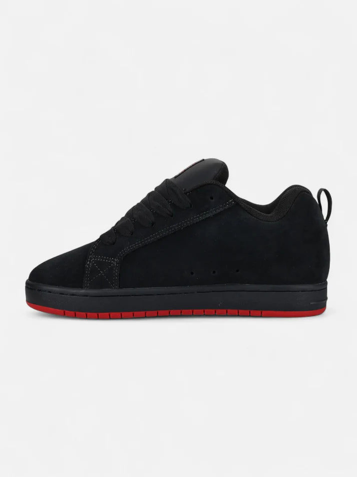 Zapatillas DC Court Graffik Gris Rojo