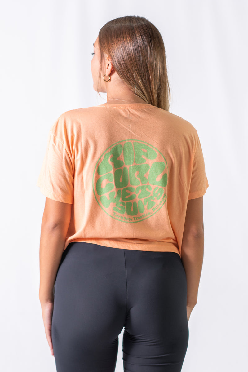 Remera Mujer Rip Curl Te Mc Relaxed Crop