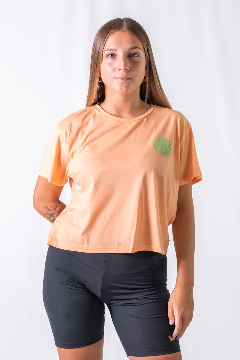 Remera Mujer Rip Curl Te Mc Relaxed Crop