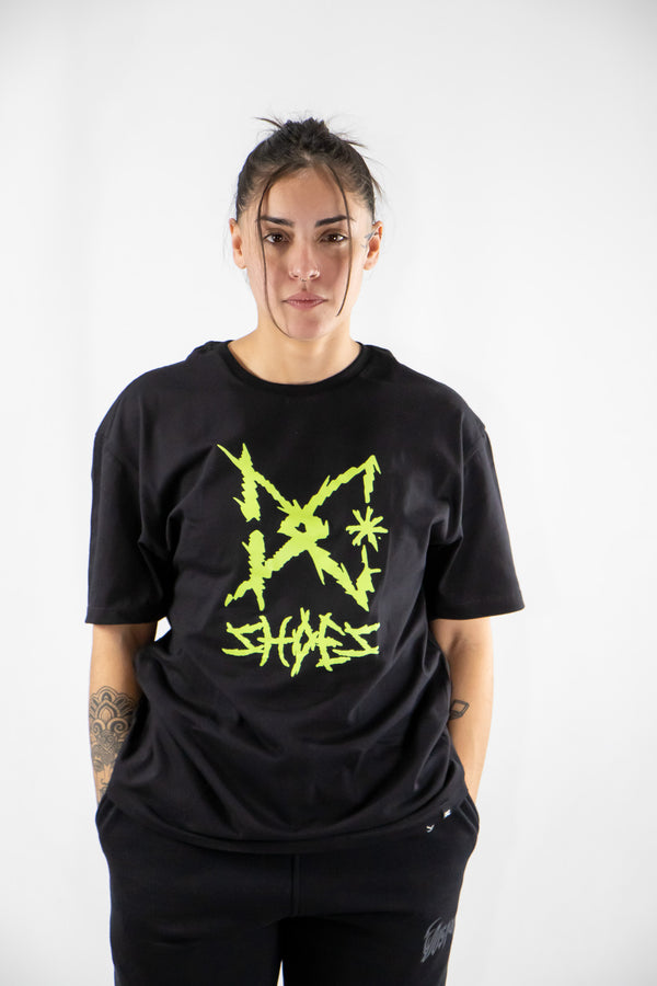 Remera Dc Mc Rocker Negro Oversize