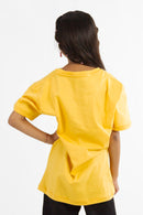 Remera Dc Kids Mc Start Pilot Boys  Amarillo