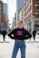 Buzo Dc Cropped Negro