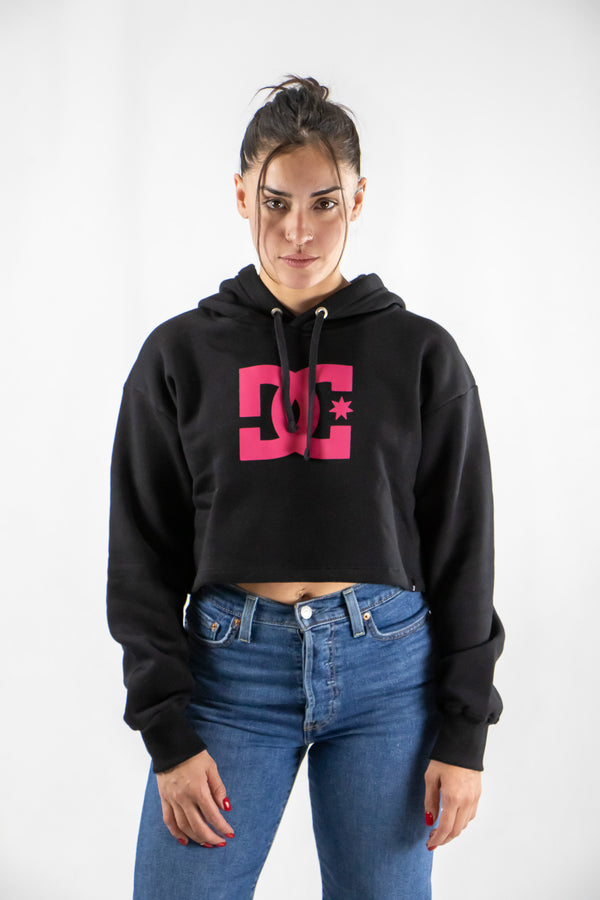 Buzo Dc Cang Cropped 2 Negro