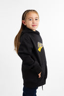 Buzo Dc Kids Canguro Negro