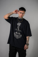 Remera Dos Padres H Oversize Gris 5A