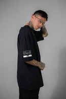 Remera Dos Padres H Oversize Negro 3A