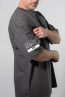 Remera Dos Padres H Oversize Gris