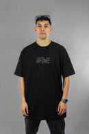 Remera Dos Padres H Bones Negro 8G