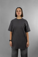 Remera Dos Padres H Unisex Basic Gris