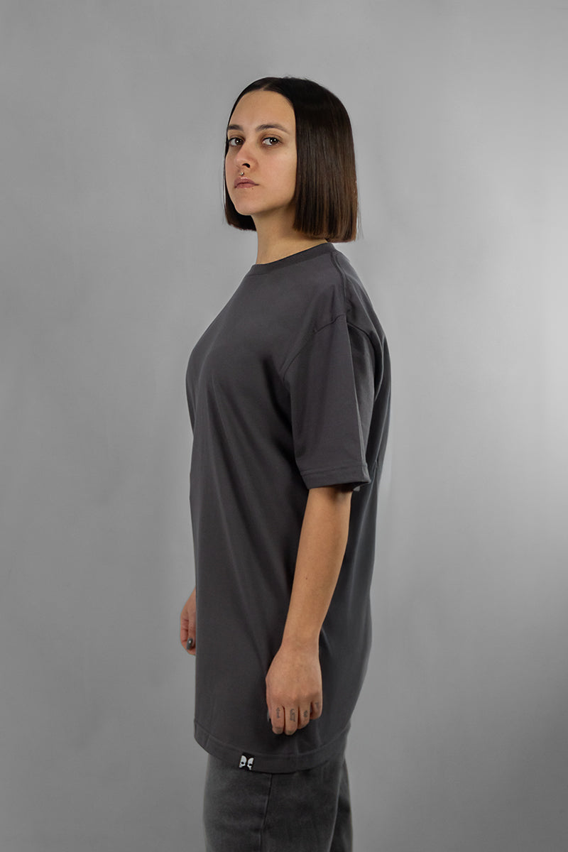 Remera Dos Padres Basic Gris
