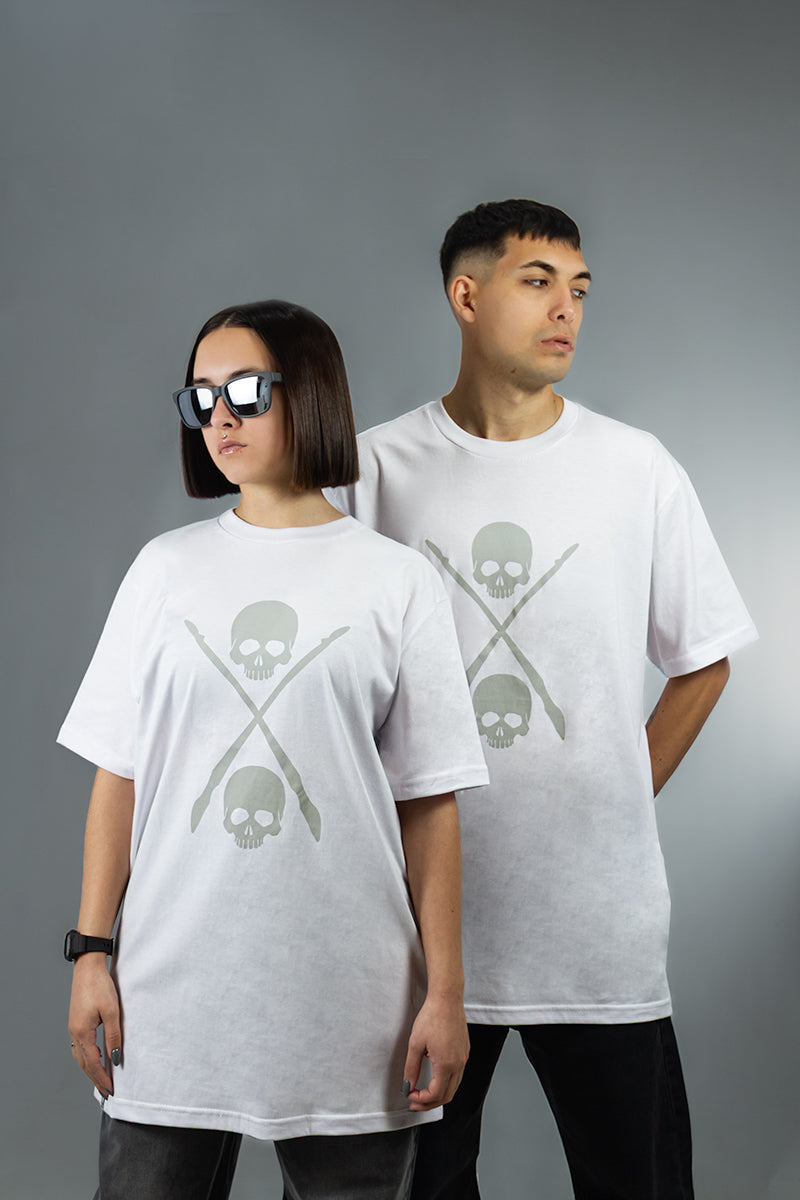 Remera Dos Padres Unixes Bones Blanco 5G