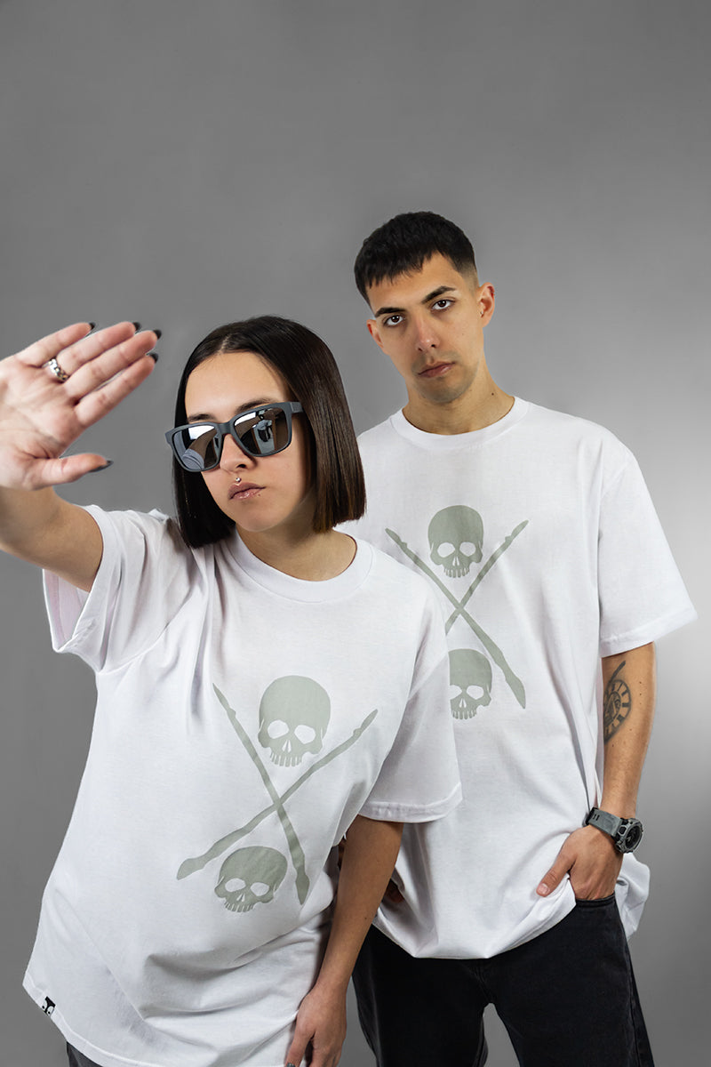 Remera Dos Padres Unixes Bones Blanco 5G