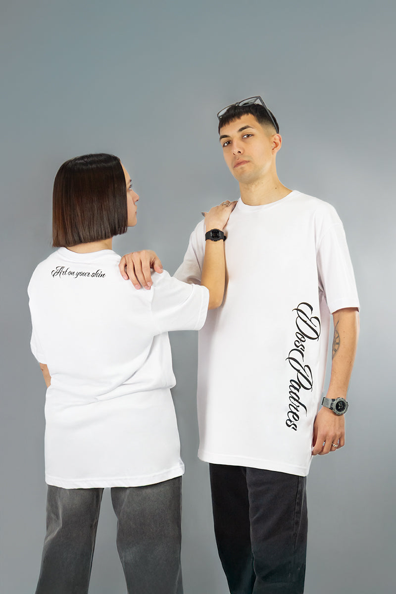 Remera Dos Padres Unixes Bones Blanco 6G