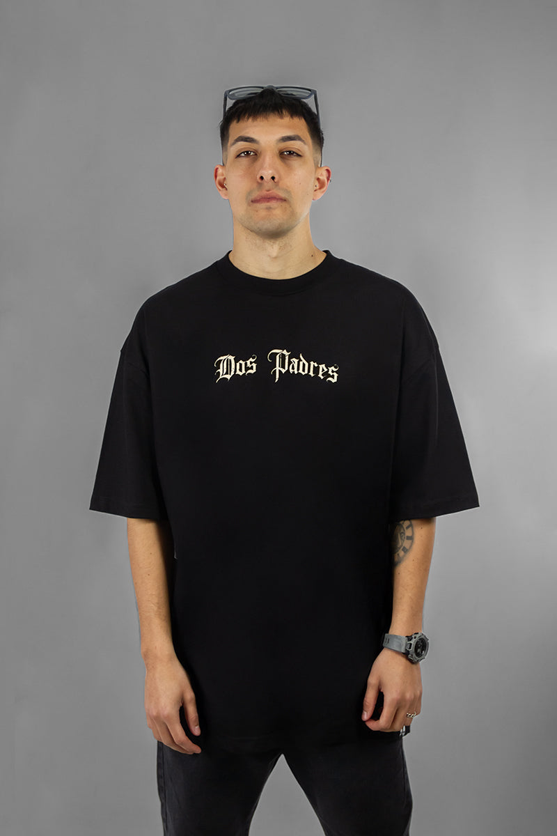 Remera Dos Padres  2fathers Over Negro 0E