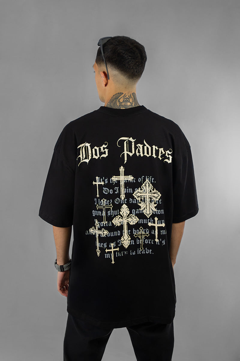 Remera Dos Padres  2fathers Over Negro 0E