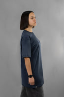 Remera Dos Padres H Unisex Skull Azul T11