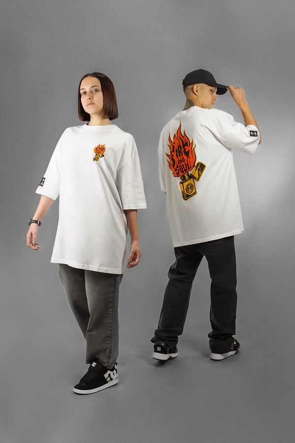 Remera Dos Padres H Oversize 6020G