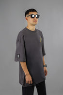 Remera Dos Padres H Over 6015 Gris