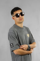 Remera Dos Padres H Regular Gris 7C3Y6